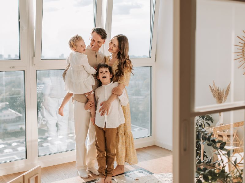 Casas planejadas para quem tem filhos pequenos